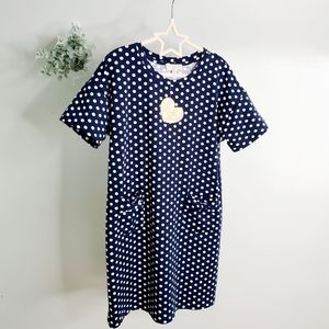 💥NWT Dress | Blue Polka Dot Shift | Hayden Girls | Youth Medium